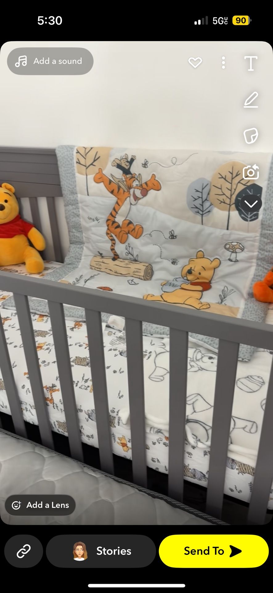 Oxford Baby Harper 4-in-1 Convertible Crib, Dove Gray, GREENGUARD Gold Certified, Wooden Crib