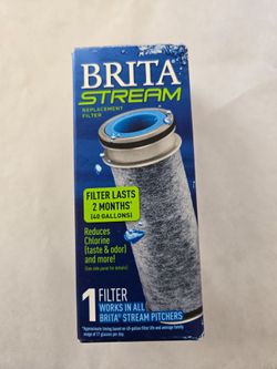 Brita Stream 2 Month Replacement Filter Single Count