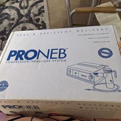 Pro Neb Nebulizer And Accessories In box