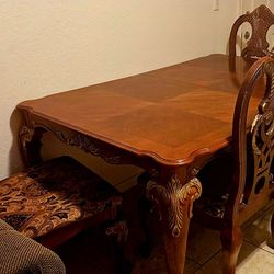 Dining Set With 4 Chairs