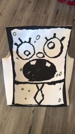 SpongeBob SquarePants Mocking Face Graphic Top costume Halloween wear