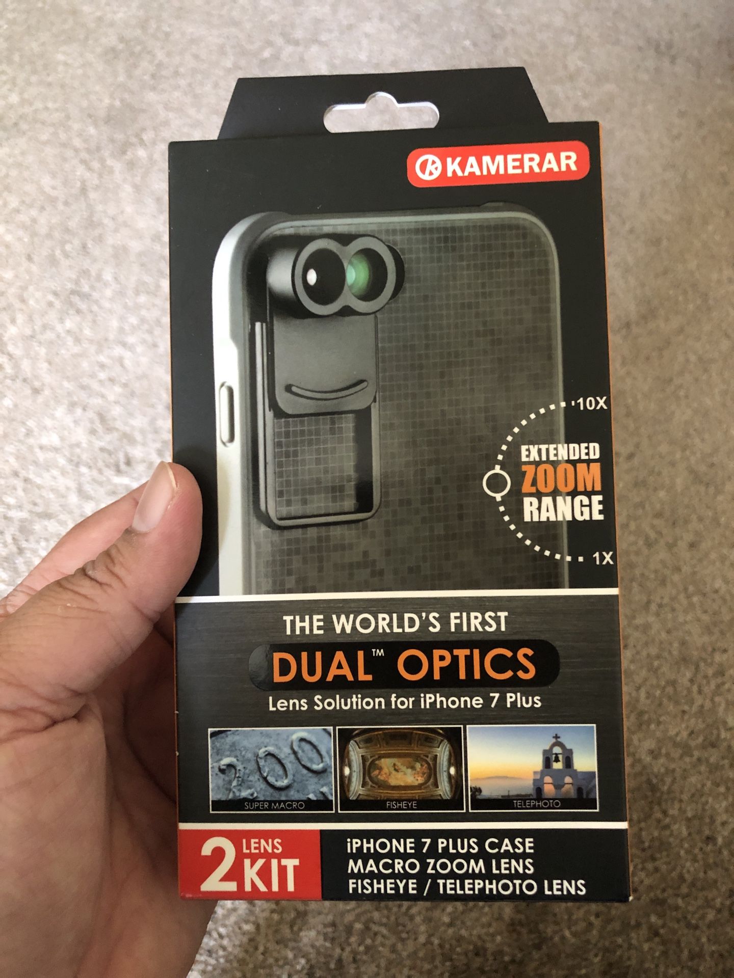 Photography kit for iPhone 7/8 Plus