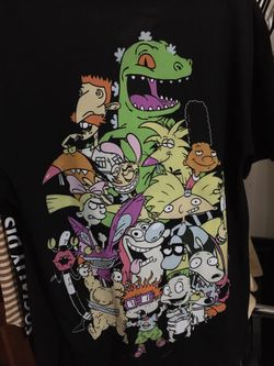 90s Nickelodeon Cartoon Jersey Shirt
