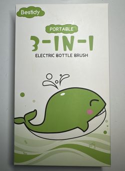 Bestidy 3-in-1 Electric Bottle Brush – Brand New in Box