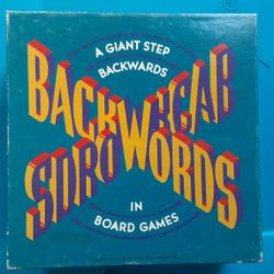 Vintage1988 Backwords Board Game - A Giant Step Backwards in Board Games