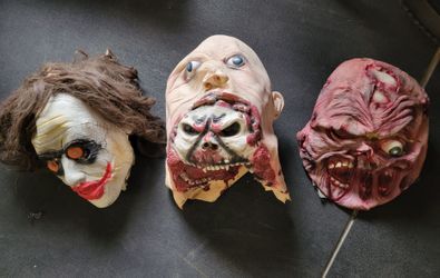 3 Halloween Horror Masks