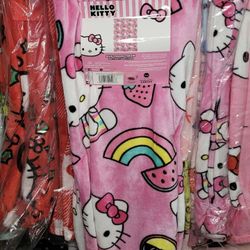 Hello Kitty Throw Plush Blanket