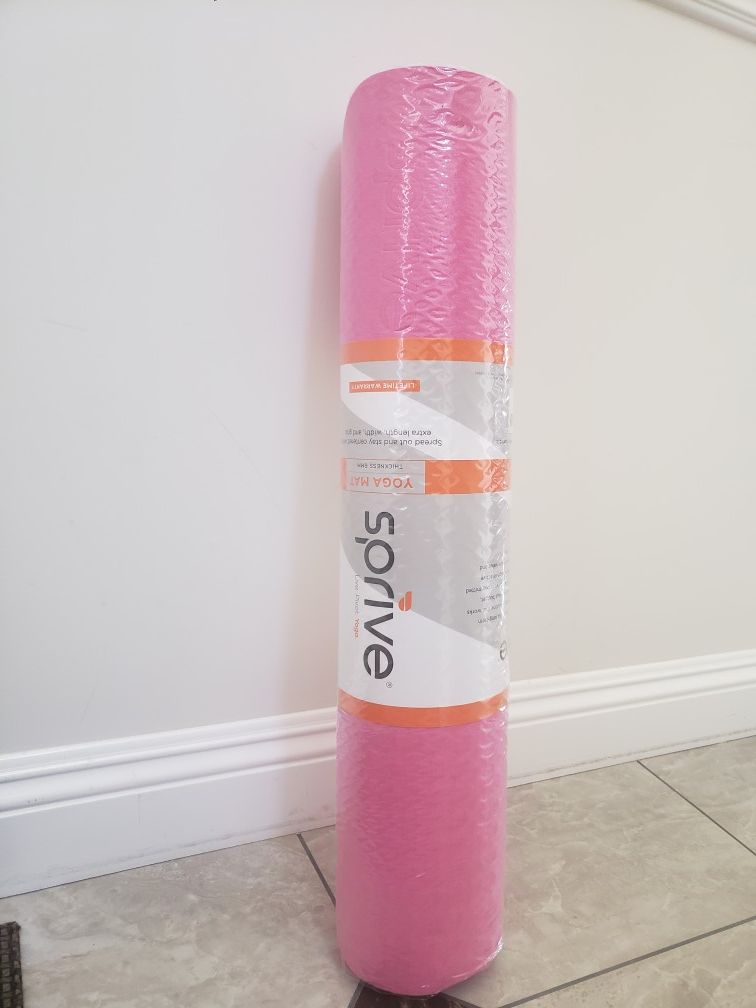 SPRIVE YOGA MAT PINK 27"x72"