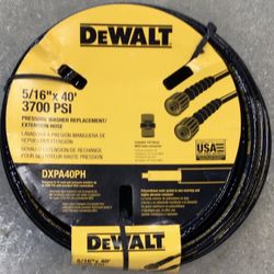 Dewalt pressure 2024 washer hose