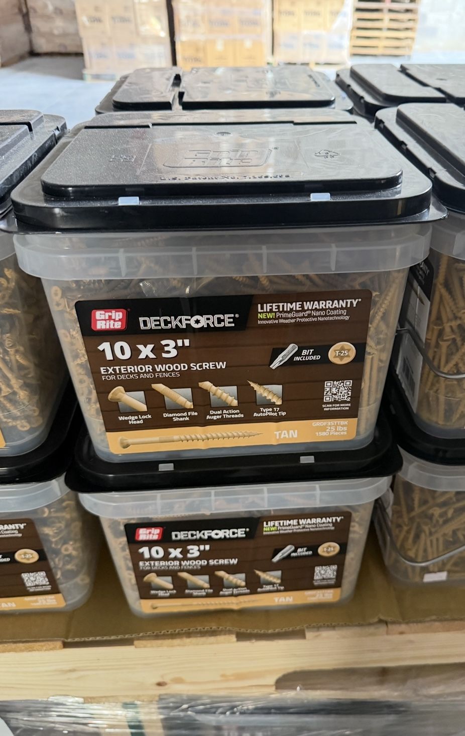 3” Exterior Screws 25 Lbs