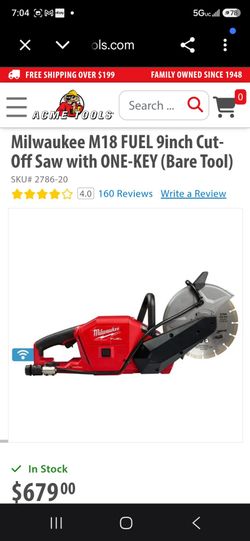 MILWAUKEE  9" CUT OFF MACHINE