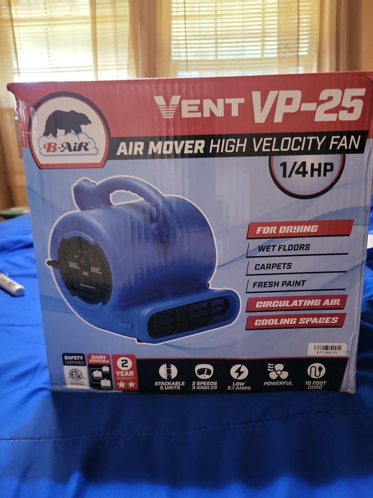 B-Air Air Mover High Velocity Fan