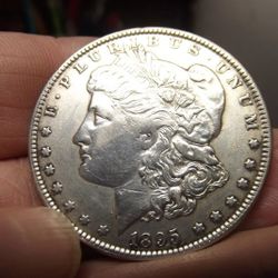 Key Date 1895-S Morgan Silver Dollar Freshly XF or XF+ Details Must See!