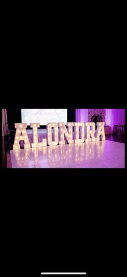 Marquee Letters