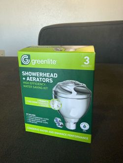 High Efficiency Showerhead + Aerators