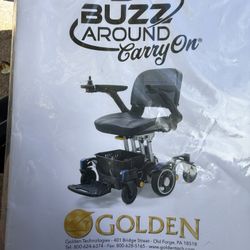Mobility Scooter Chair Rascal Buzzaround Carryon aGP-130