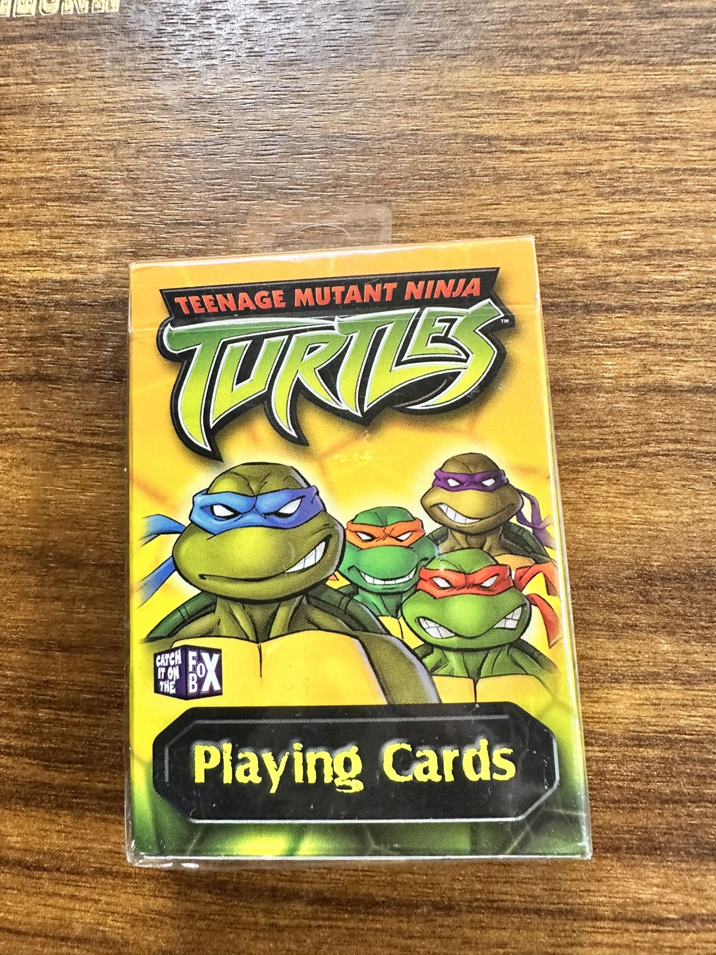 Brand New-Sealed 2003 Teenage Mutant Ninja Turtles Playing Card Deck