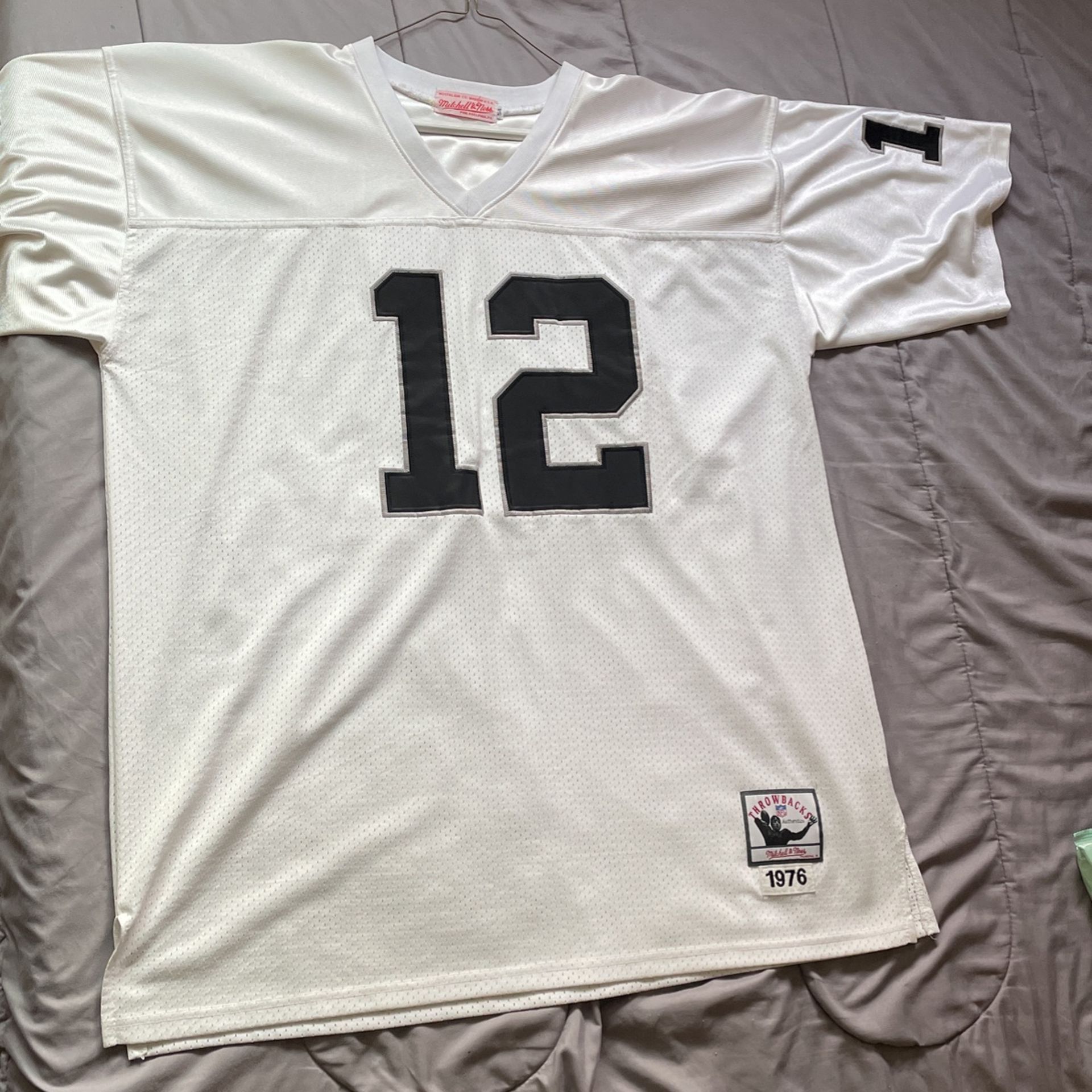 1976 Raiders Trowback Jersey Was Bought At Auction At The Oakland Raiders Lot It Was In A Fram At One Of The Vip Offices