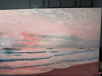 Ocean canvas frame