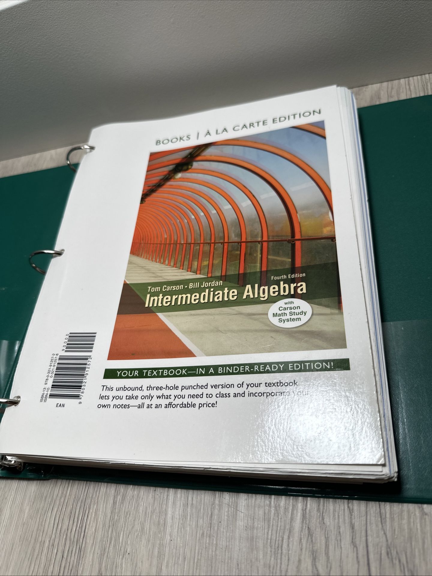 Intermediate Algebra - Loose Leaf - VERY GOOD