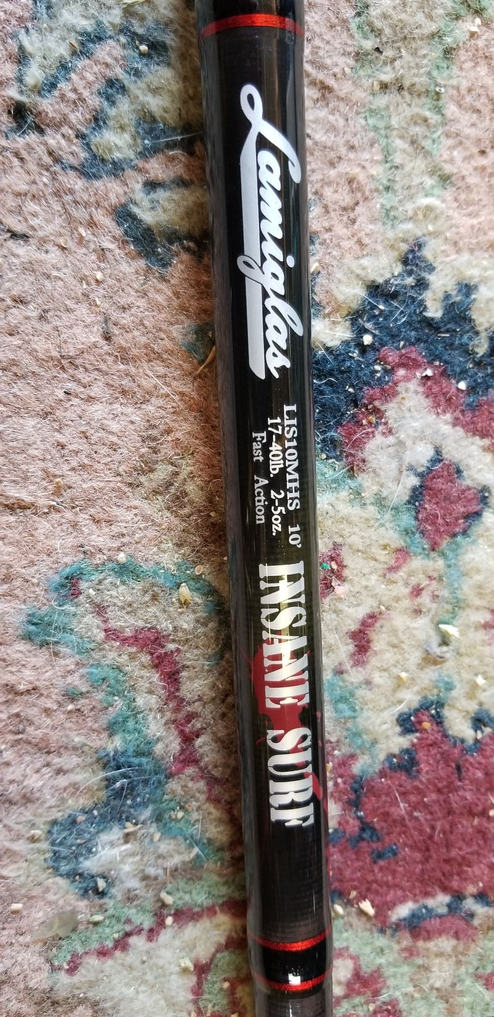 10' Lamiglas Insane Surf Rod