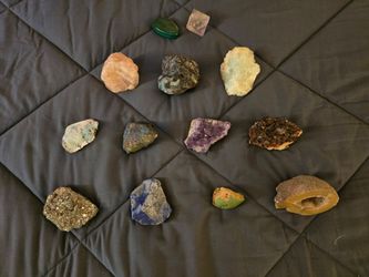 13 pc. Rock collection from Franklin Mint