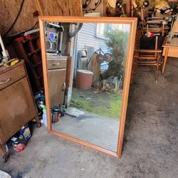 Mid Century Mirror 