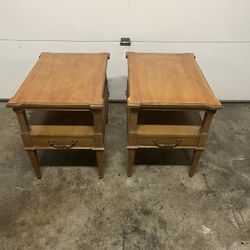 2 - Vintage LANE Side Tables