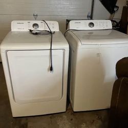 Samsung Washer and Dryer Set