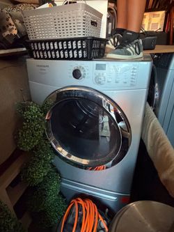 Washer and dryer