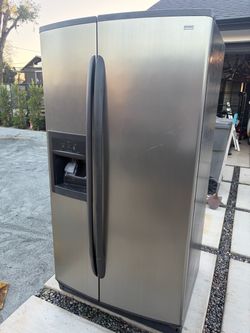 Kenmore Side-by-Side Stainless Steel Refrigerator