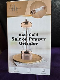 Rose Gold Salt Or Paper Grinder