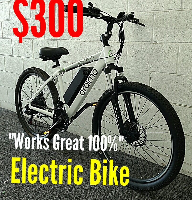Electric Bike ( eBike ) Works Great With No Issues, Must Sell