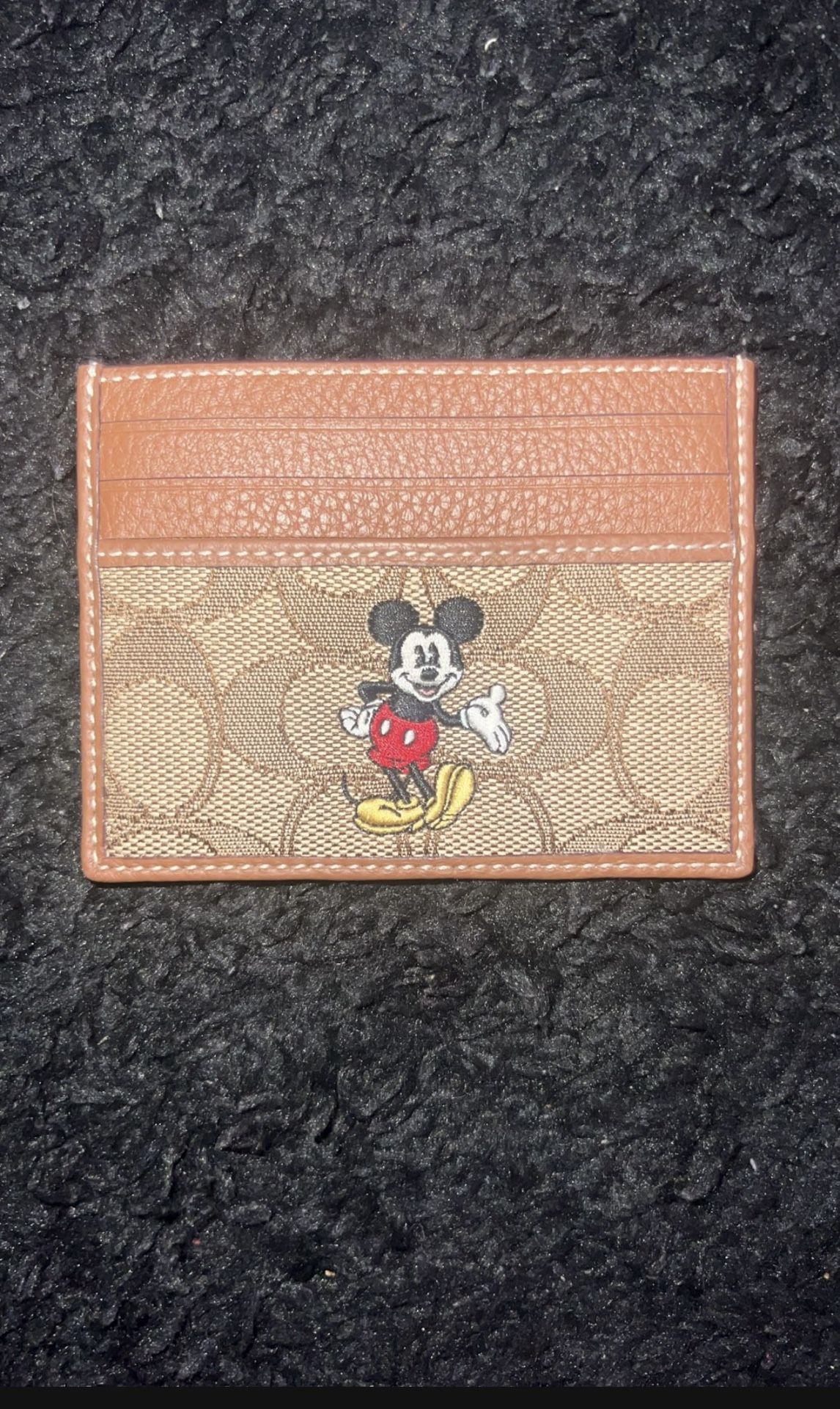 Disney X Coach Slim ID Card Case 