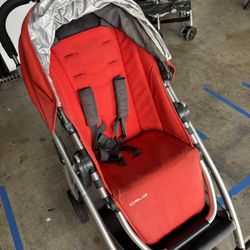 Uppababy Cruz (Red) With Kickboard