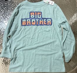 Big Brother Long Sleeve Shirt - Size L (10-12) - New With Tags 