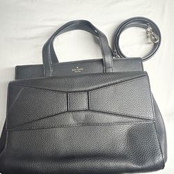Kate Spade Chantal Bridge Place Bow Satchel Leather
