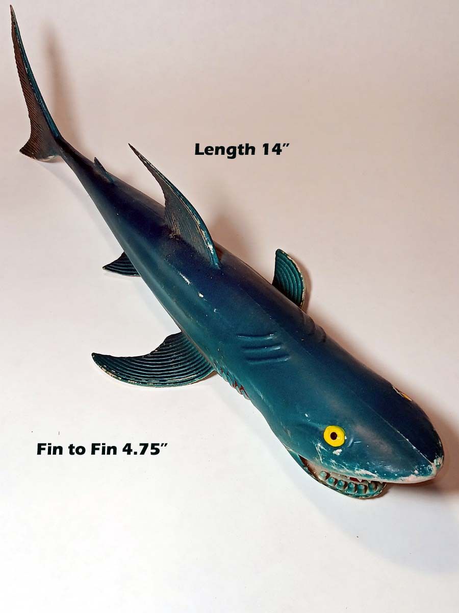 Vintage 1983 Imperial Shark Toy Rare