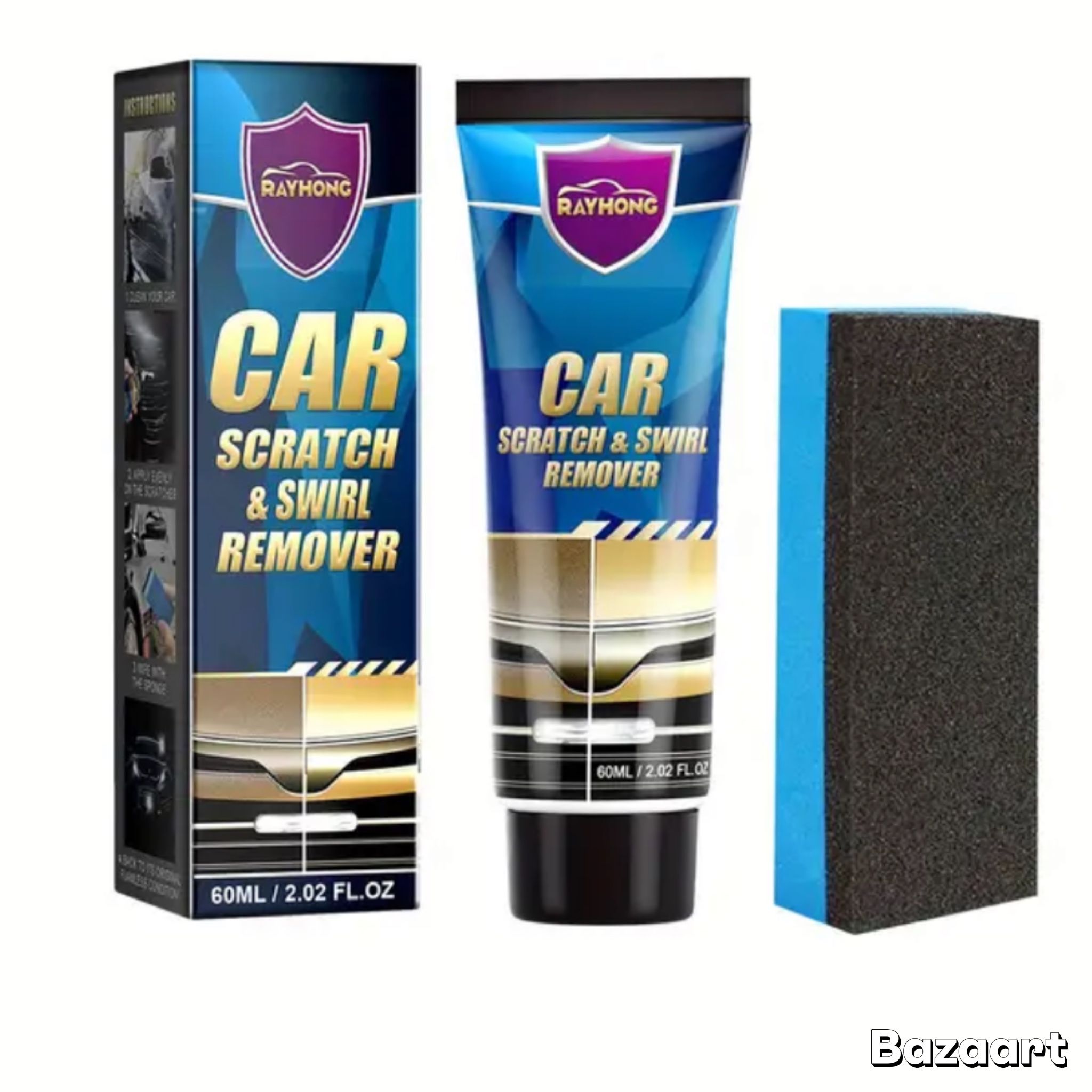Car Scratch and Swirl Remover Repair Polish Paint for Deep Scratches 60ml, 1PCS
