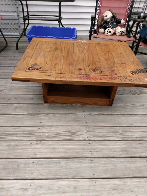 This End Up Solid Wood Table For In Haverhill Ma Offerup This End Up Solid Wood Table