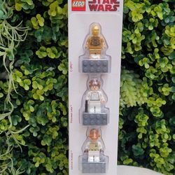 LEGO Star Wars Minifigures Magnets (contact info removed) C-3PO, Princess Leia, Admiral Ackbar