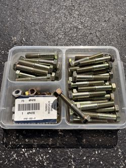 BOLTS grade 8 (3.5x1/2”)