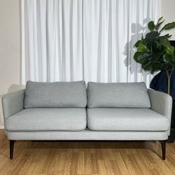 West Elm Auburn Gray Loveseat (70”)⚡️