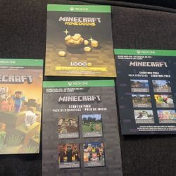 MINECRAFT BUNDLE!! FULL GAME PLUS ADD-ONS AND MINECOINS!!! 