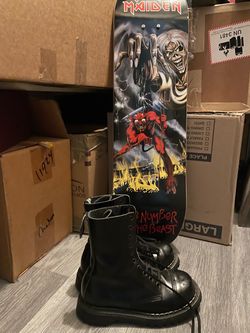 Boots Iron Maiden