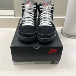 Air Jordan 5 Black Metallic Reimagined Size 11