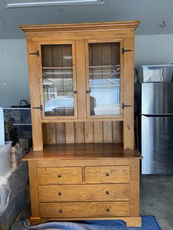 Tall Wooden buffet