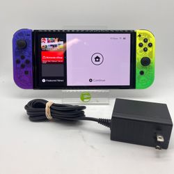 Nintendo Switch OLED Video Game Console HEG-001 Monster Hunter Rise Edition