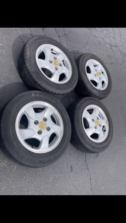 4 — 195/65r15 4x4.5 4x114.3 Stock Enkei Honda Accord Sentra Wheels Rims Tires !