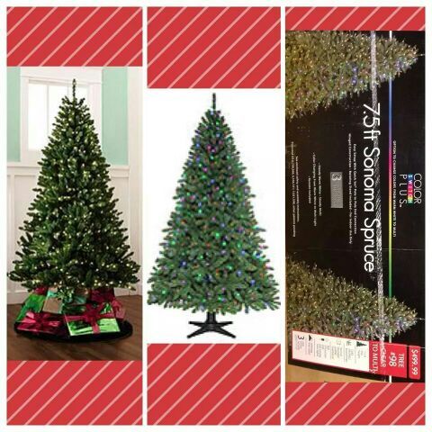 New 7.5ft Color switch plus Christmas tree